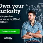 Get Top Online Courses Up to 90% off Until 8/31